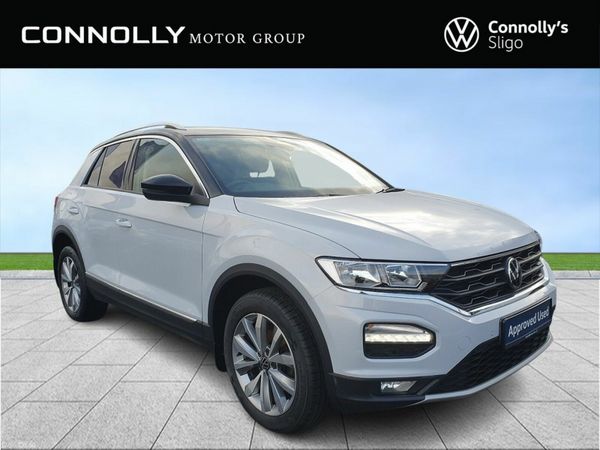 Volkswagen T-Roc SUV, Petrol, 2021, White