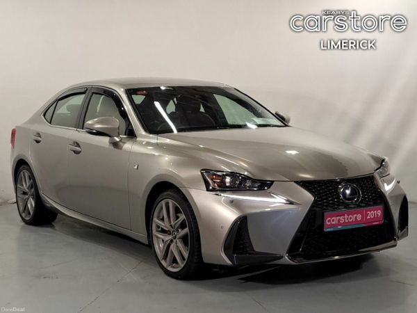 Lexus IS Saloon, Petrol Hybrid, 2019, Silver