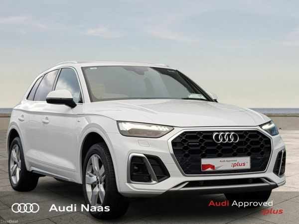Audi Q5 SUV, Petrol Plug-in Hybrid, 2022, White