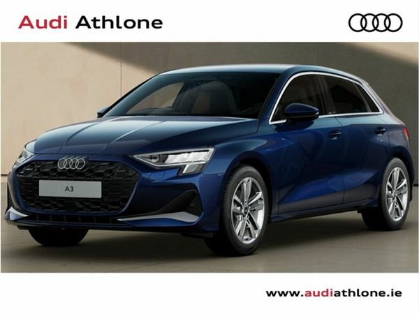 Audi A3 Hatchback, Petrol, 2026, Blue