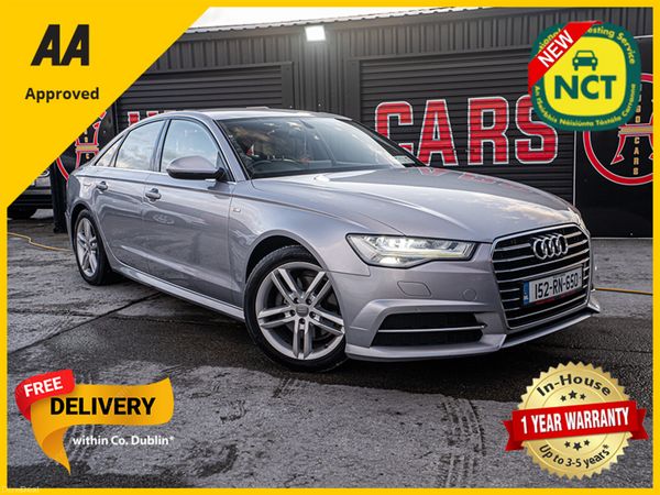 Audi A6 Saloon, Diesel, 2015, Silver