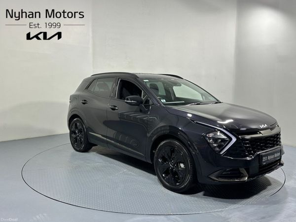 Kia Sportage SUV, Petrol Plug-in Hybrid, 2025, Black