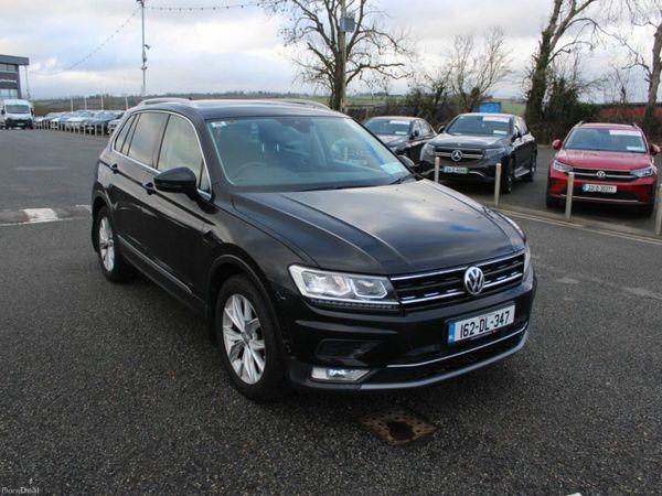 Volkswagen Tiguan SUV, Diesel, 2016, Black