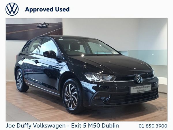Volkswagen Polo Hatchback, Petrol, 2023, Black