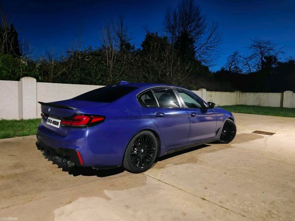 BMW 5-Series Saloon, Diesel, 2017, Grey