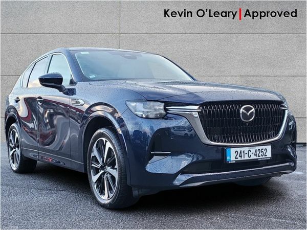 Mazda CX-60 SUV, Petrol Plug-in Hybrid, 2024, Blue