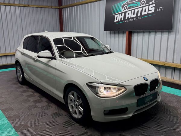 BMW 1-Series Hatchback, Petrol, 2014, White