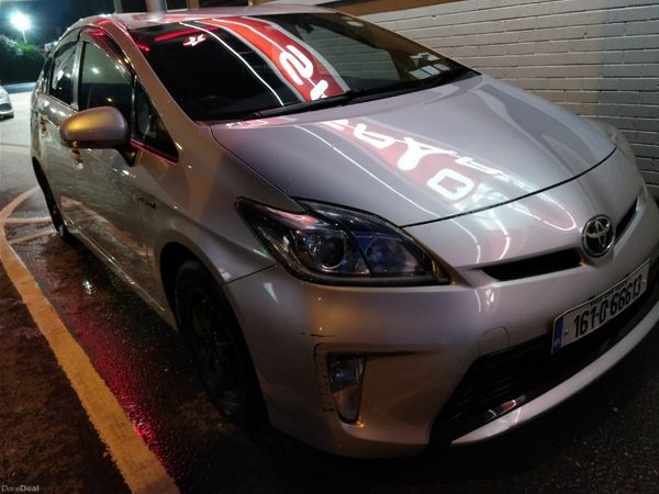 Toyota Prius Hatchback, Petrol Hybrid, 2016, Silver