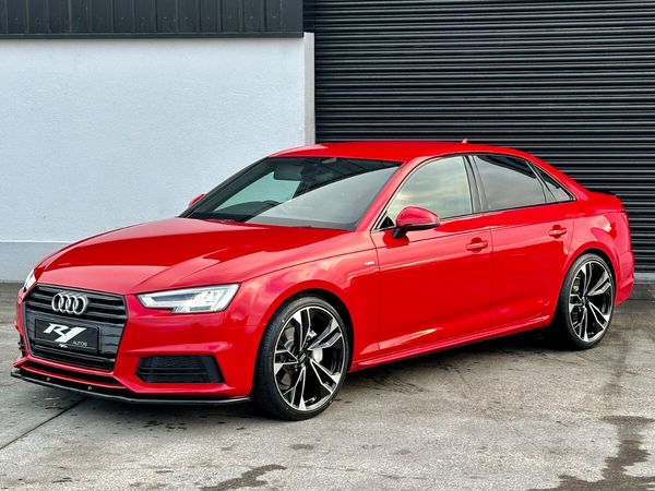 Audi A4 Saloon, Diesel, 2016, Red