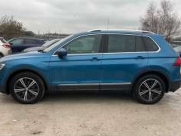 Volkswagen Tiguan SUV, Diesel, 2018, Blue