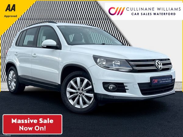 Volkswagen Tiguan SUV, Diesel, 2014, White