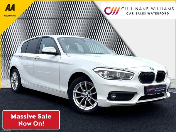 BMW 1-Series Hatchback, Diesel, 2018, White