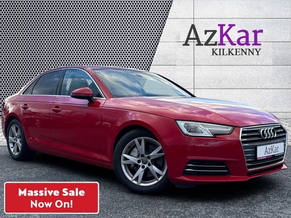 Audi A4 Saloon, Diesel, 2018, Red