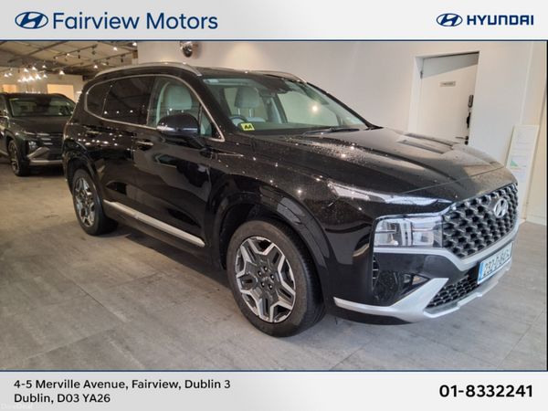 Hyundai Santa Fe SUV, Petrol Plug-in Hybrid, 2023, Black