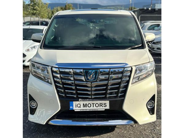 Toyota Alphard MPV, Petrol Hybrid, 2015, White