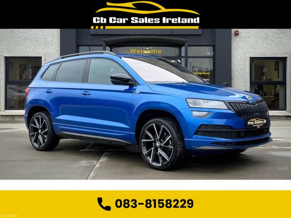 Skoda Karoq Estate, Petrol, 2021, Blue