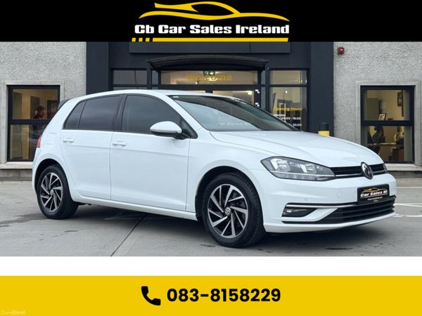 Volkswagen Golf Hatchback, Diesel, 2019, White