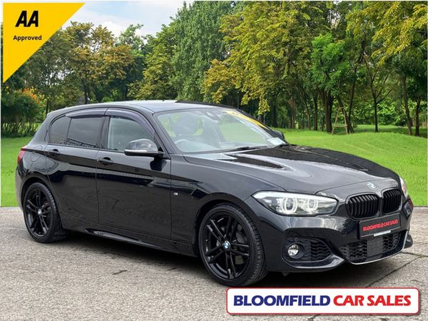 BMW 1-Series Hatchback, Petrol, 2018, Black