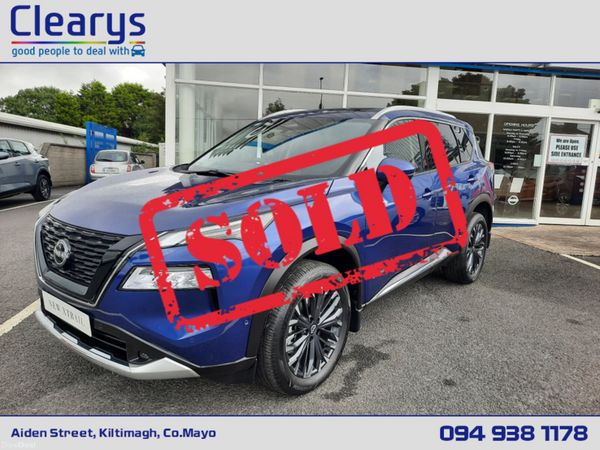 Nissan X-Trail SUV, Petrol Hybrid, 2025, Blue