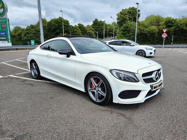 Mercedes-Benz C-Class Coupe, Diesel, 2016, White