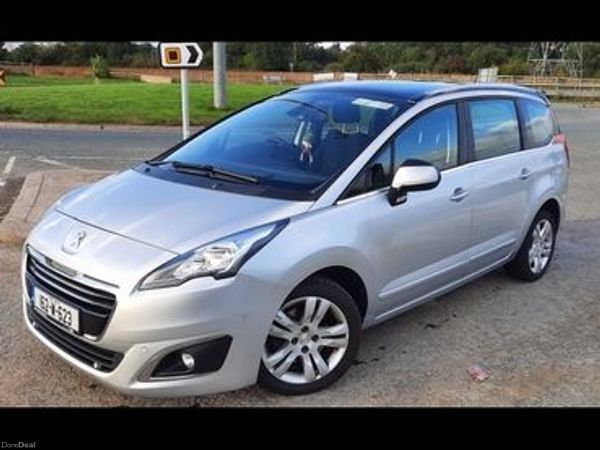 Peugeot 5008 MPV, Diesel, 2016, Grey