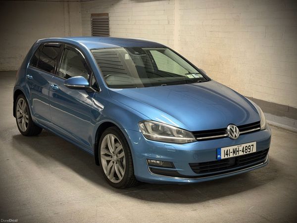 Volkswagen Golf Hatchback, Petrol, 2014, Blue