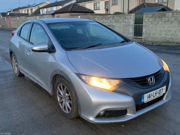 Honda Civic Hatchback, Petrol, 2014, Grey