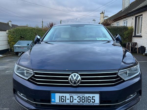Volkswagen Passat Saloon, Diesel, 2016, Blue