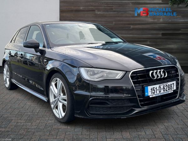 Audi A3 Hatchback, Petrol, 2015, Black