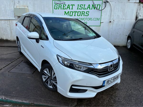 Honda Shuttle Estate, Petrol Hybrid, 2018, White