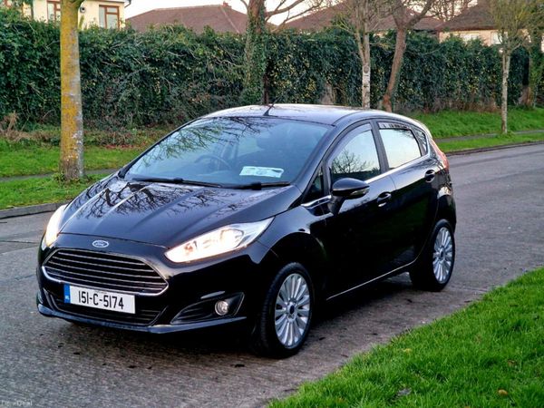 Ford Fiesta Hatchback, Diesel, 2015, Black
