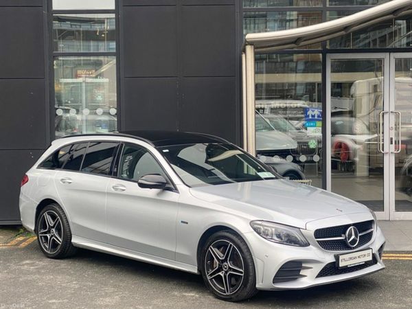 Mercedes-Benz C-Class Estate, Petrol Plug-in Hybrid, 2021, Silver