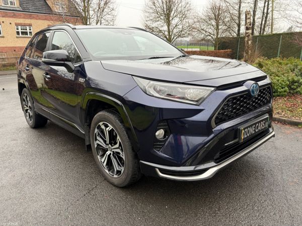 Toyota RAV4 Estate, Petrol Plug-in Hybrid, 2021, Blue