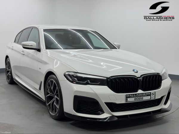 BMW 5-Series Saloon, Diesel, 2022, White