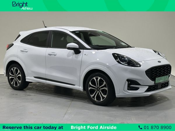 Ford Puma MPV, Petrol Hybrid, 2024, White