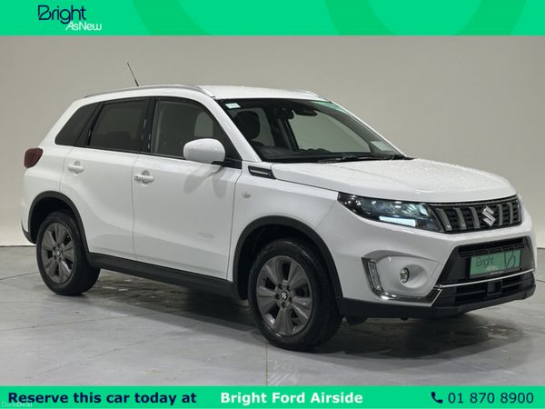 Suzuki Vitara SUV, Petrol Hybrid, 2024, White