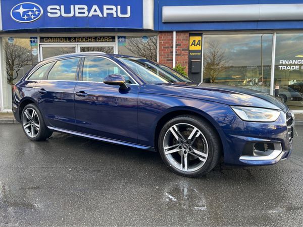 Audi A4 Estate, Diesel, 2022, Blue