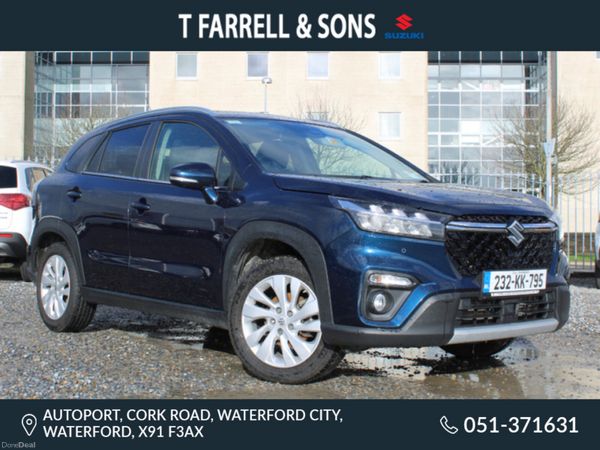 Suzuki SX4 S-Cross Hatchback, Petrol, 2023, Blue