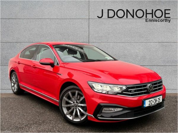 Volkswagen Passat Saloon, Diesel, 2021, Red