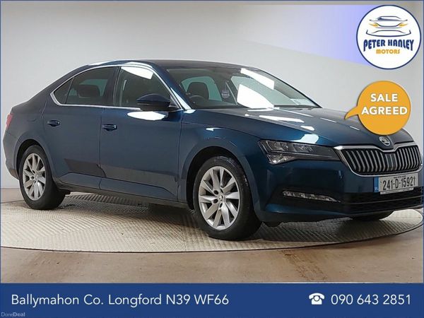 Skoda Superb Saloon, Diesel, 2024, Blue