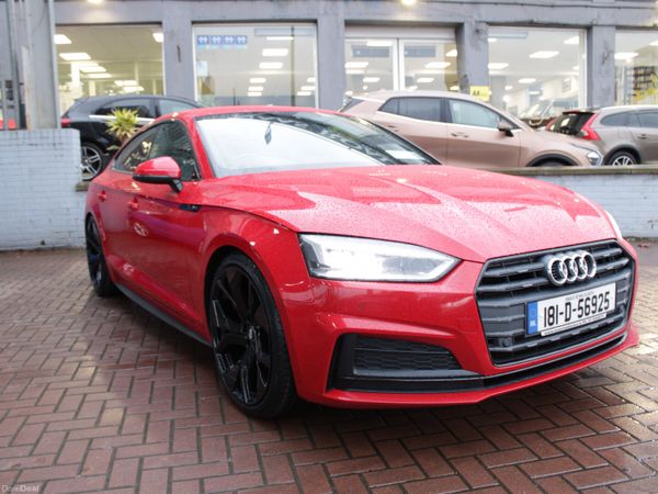 Audi A5 Hatchback, Diesel, 2018, Red