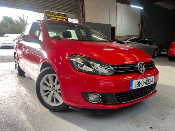 Volkswagen Golf Hatchback, Petrol, 2013, Red