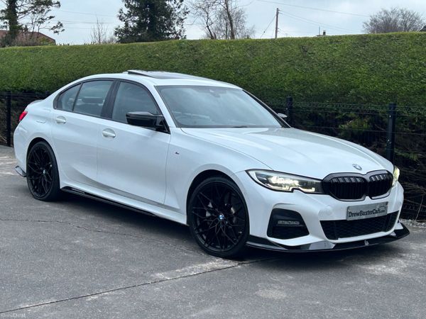 BMW 3-Series Saloon, Petrol Hybrid, 2021, White