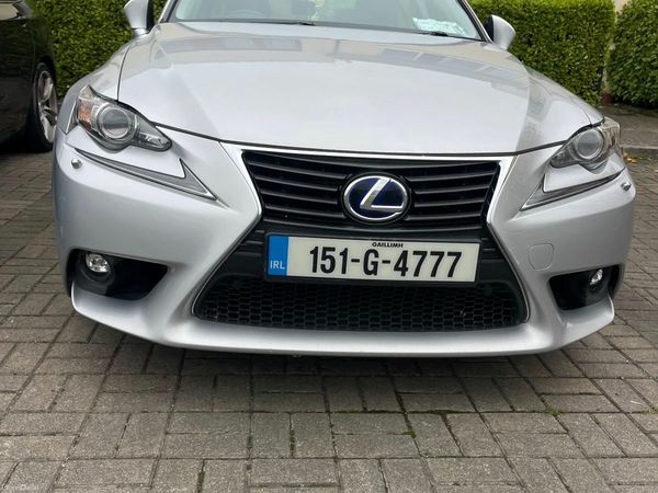 Lexus IS Saloon, Petrol Hybrid, 2015, Silver