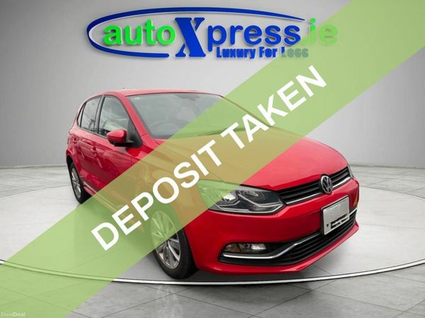Volkswagen Polo Hatchback, Petrol, 2017, Red