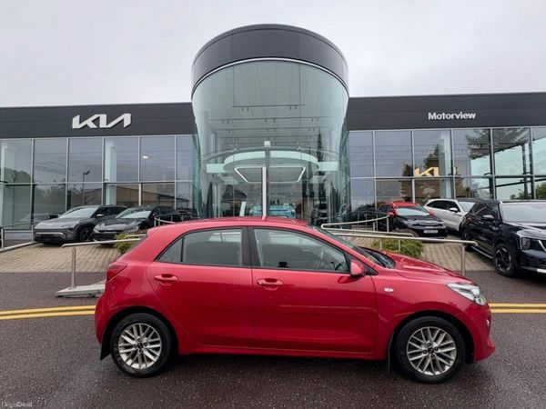 Kia Rio Hatchback, Petrol, 2017, Red