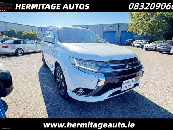 Mitsubishi Outlander SUV, Petrol Plug-in Hybrid, 2018, White