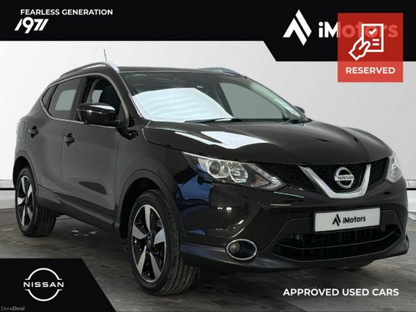 Nissan Qashqai Hatchback, Diesel, 2016, Black