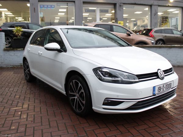 Volkswagen Golf Hatchback, Diesel, 2019, White