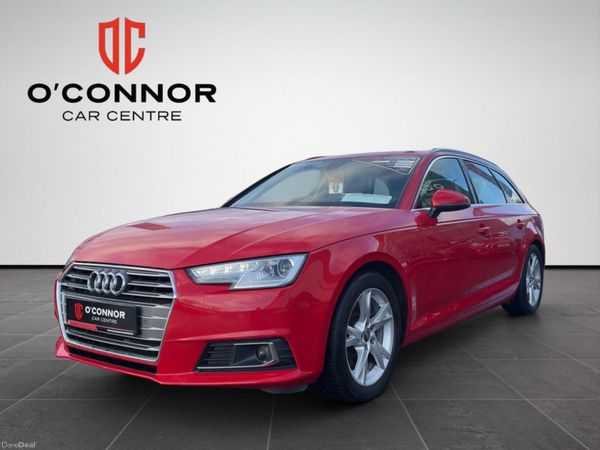 Audi A4 Estate, Petrol, 2017, Red